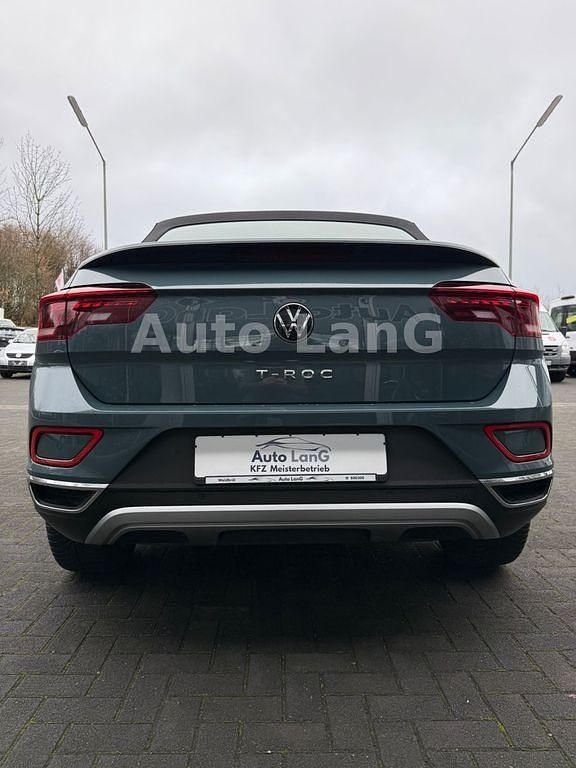 Gebraucht VW T-Roc Cabriolet Move 110 PS (80 kW) 2023 Blau Cabrio