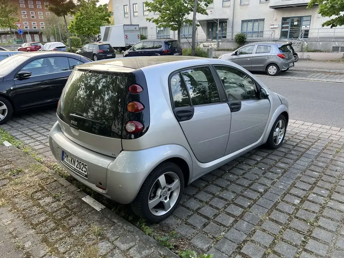 Gebraucht Smart ForFour Basis 109 PS (80 kW) 2007 Silber Kleinwagen