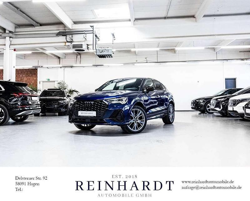 Navarrablau metallic Gebraucht 2022 Audi Q3 S-Line SUV | 39.727 € - Bild 1/3