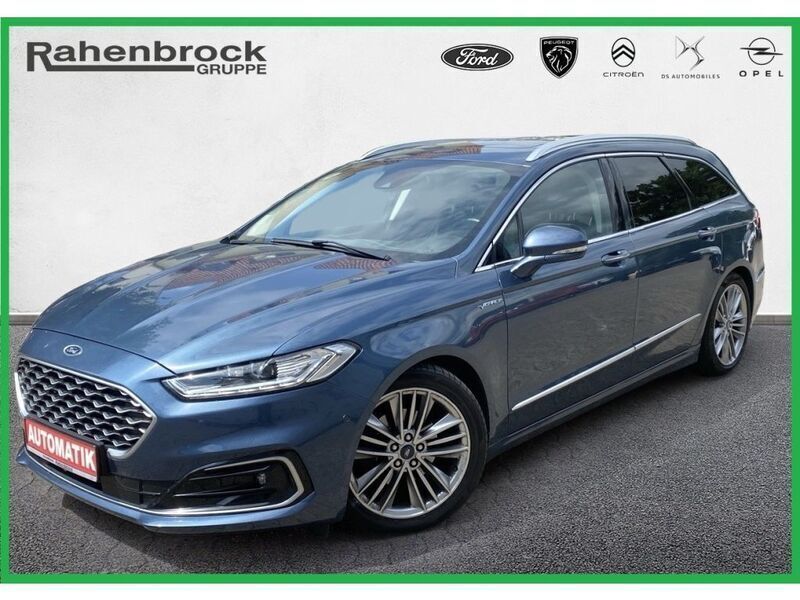 Chromablau Gebraucht 2020 Ford Mondeo Vignale Kombi | 25.990 € (Teuer) - Bild 1/4
