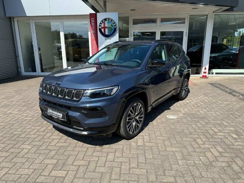 Blau Neu 2025 Jeep Compass Summit SUV | 38.769 € (Fairer Preis) - Bild 1/4