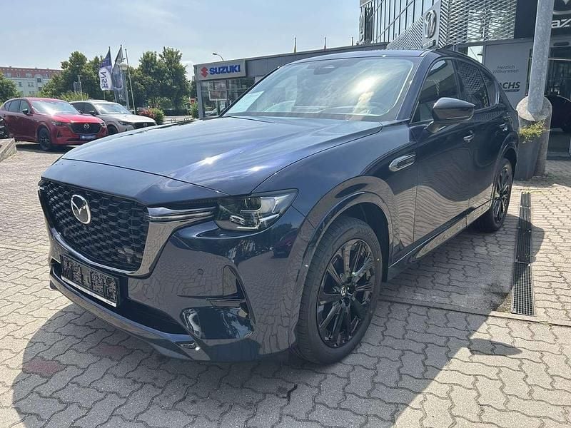 Deep crystal blue Gebraucht 2024 Mazda CX-60 Homura-Line SUV | 44.900 € (Guter Preis) - Bild 1/4