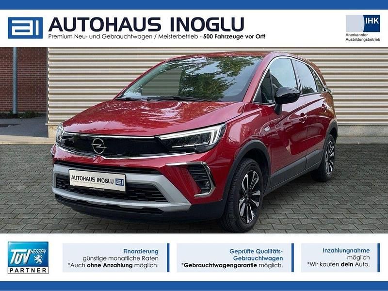 Gebraucht Opel Crossland X 110 PS (80 kW) 2024 Rot lackierung peperoncino red/metallic (metallic) SUV