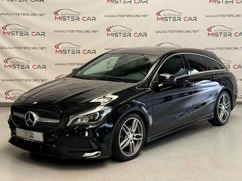 Schwarz Gebraucht 2016 Mercedes CLA200 Shooting Brake AMG line Kombi | 18.980 € (Guter Preis) - Bild 1/4