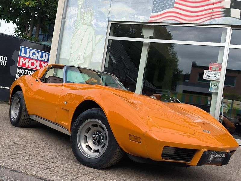 Orange Gebraucht 1977 Chevrolet Corvette C3 Coupé | 26.900 € - Bild 1/4