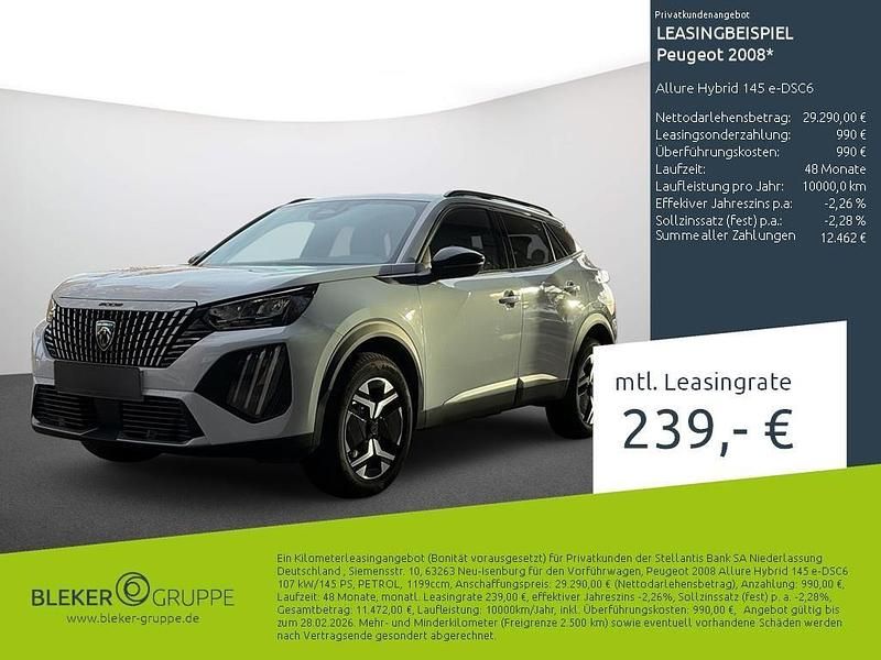 Weiß Gebraucht 2025 Peugeot 2008 Allure SUV | 29.290 € - Bild 1/3