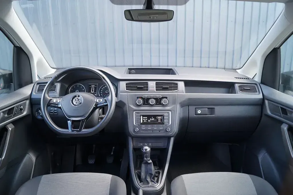 Gebraucht VW Caddy 131 PS (96 kW) 2019 Weiß Van / Kleinbus