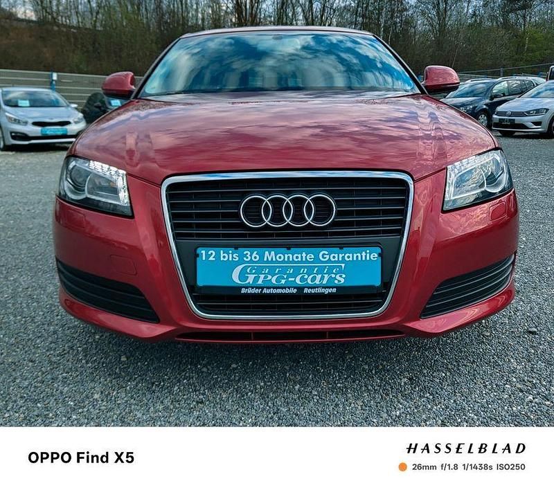 Gebraucht Audi A3 Ambiente 125 PS (91 kW) 2009 Rot Kleinwagen