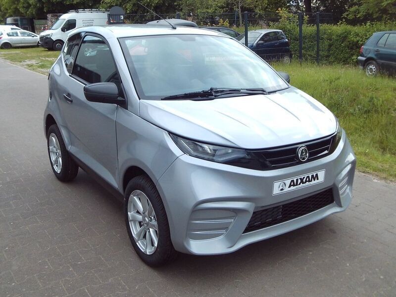 Neu Aixam City 2025 Silber