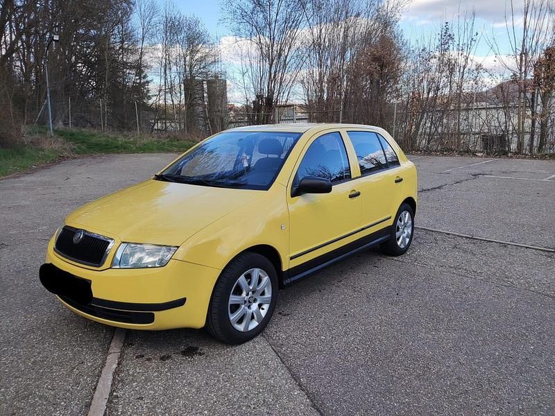 Gebraucht Skoda Fabia 55 PS (40 kW) 2003 Gelb Limousine