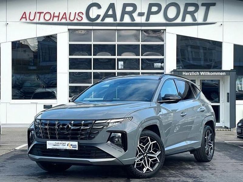 Grau Gebraucht 2022 Hyundai Tucson N Line SUV | 26.990 € (Etwas zu teuer) - Bild 1/4
