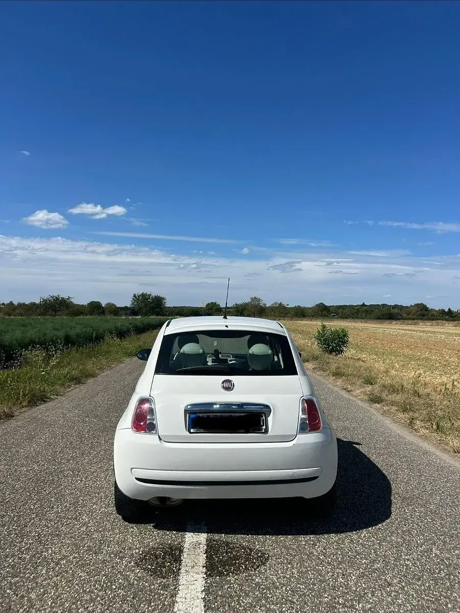 Gebraucht Fiat 500 Pop 69 PS (50 kW) 2009 Weiß Cabrio