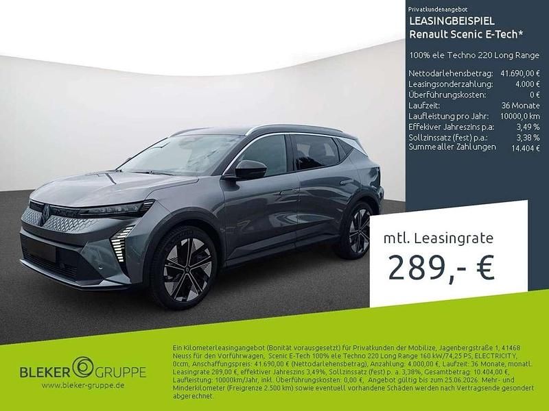 Second-hand Renault Scenic E-Tech Techno 160 kW (218 CP) 2025 Gri SUV