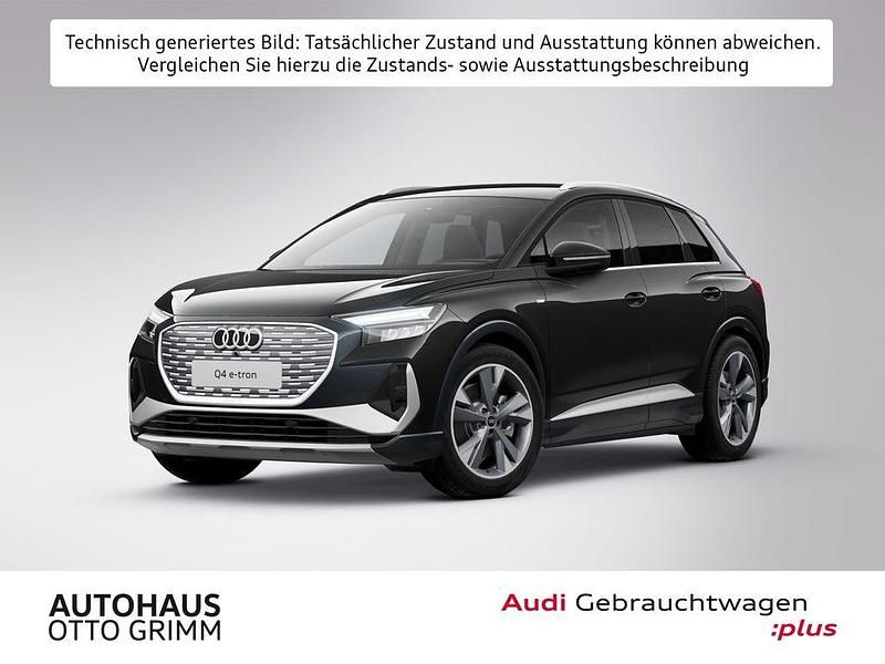 Schwarz Gebraucht 2022 Audi Q4 e-tron Sport SUV | 32.959 € (Fairer Preis) - Bild 1/4