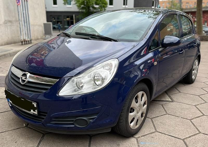 Gebraucht Opel Corsa Edition 80 PS (58 kW) 2008 Blau Limousine