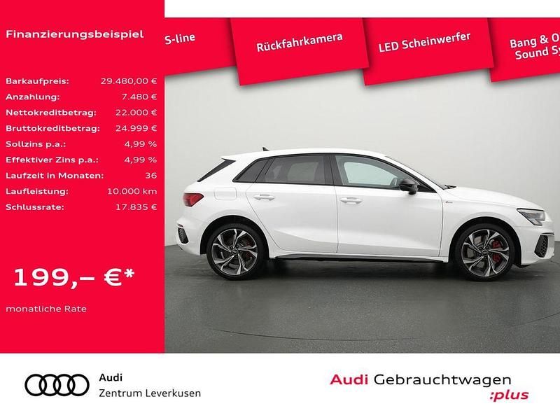Gebraucht Audi A3 S-Line 245 PS (180 kW) 2022 Schwarz Limousine