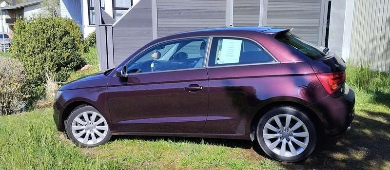 Brugt Audi A1 S-Line 122 HK (89 kW) 2012 Rød Hatchback