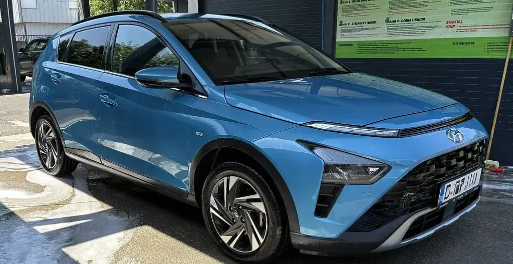 Gebraucht Hyundai Bayon Trend 101 PS (74 kW) 2021 Blau SUV