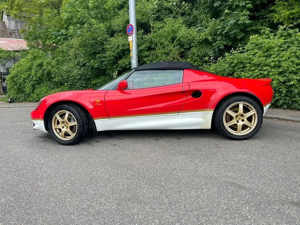 Gebraucht Lotus Elise 122 PS (89 kW) 2000 Rot Cabrio