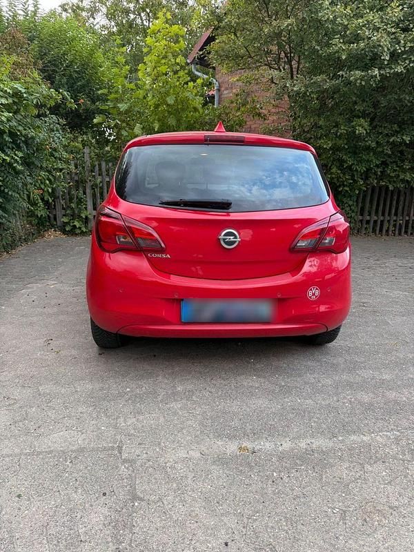 Rot Gebraucht 2017 Opel Corsa Edition Kleinwagen | 7.800 € (Guter Preis) - Bild 1/4