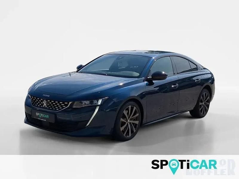 Lackierung blau celebestyp Gebraucht 2021 Peugeot 508 GT Limousine | 20.900 € (Guter Preis) - Bild 1/4