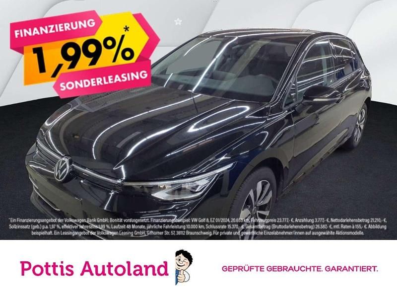 Schwarz Gebraucht 2025 VW Golf VIII Goal Limousine | 29.977 € (Superpreis) - Bild 1/3