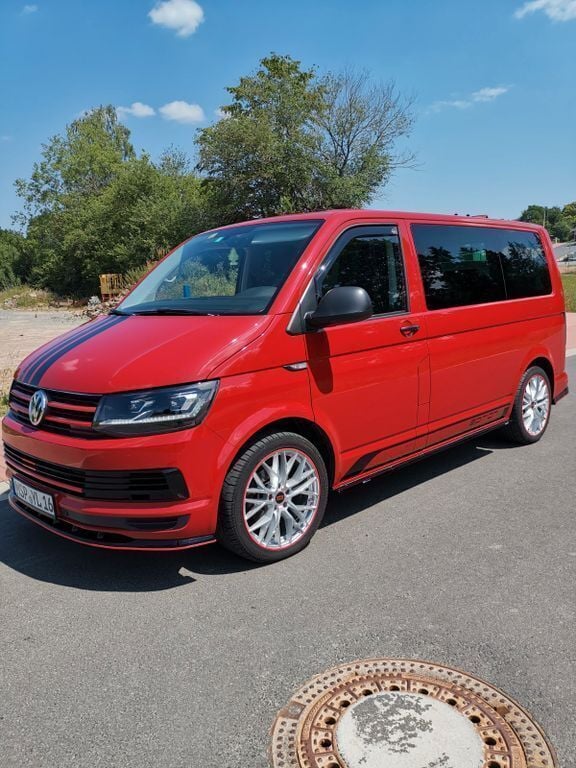 Rot Gebraucht 2017 VW T6 Van | 24.300 € (Superpreis) - Bild 1/4