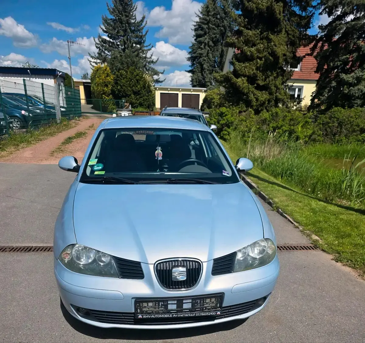 Gebraucht Seat Ibiza 75 PS (55 kW) 2005 Blau Kleinwagen