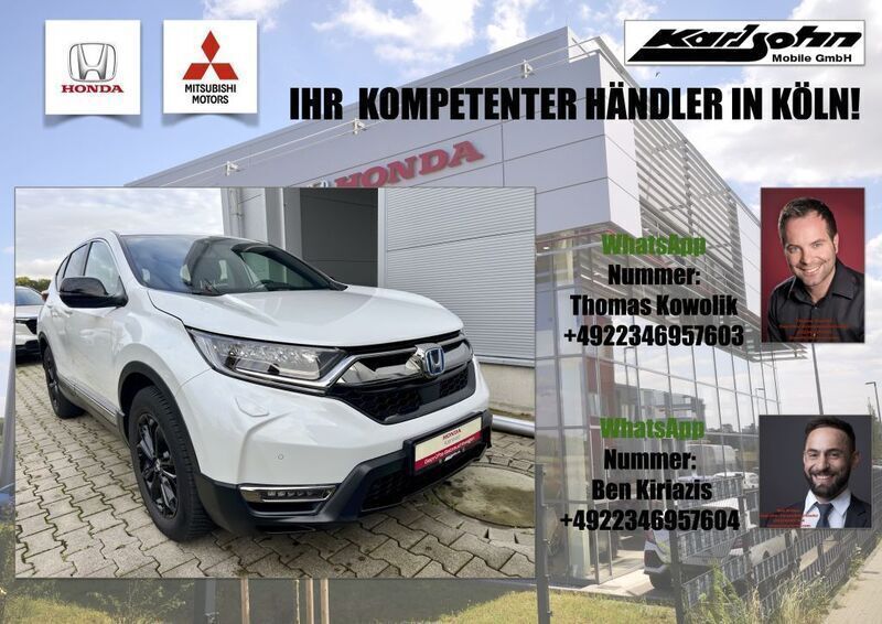 Platinum white pearl Gebraucht 2023 Honda CR-V Hybrid SUV | 29.790 € (Superpreis) - Bild 1/4