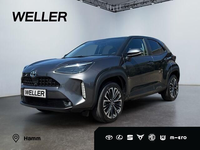 Marlingrau metallic Gebraucht 2021 Toyota Yaris Hybrid Elegant | 26.480 € (Etwas zu teuer) - Bild 1/3