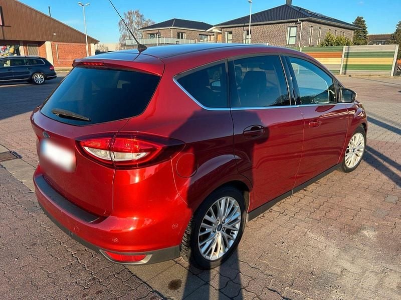 Gebraucht Ford C-MAX Titanium 120 PS (88 kW) 2015 Rot Van / Kleinbus