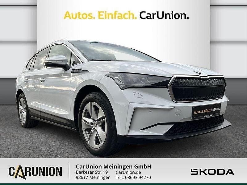 Gebraucht Skoda Enyaq iV Loft 150 kW (204 PS) 2021 Weiß SUV