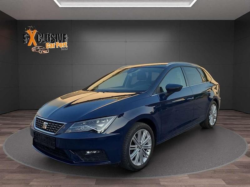 Blau Gebraucht 2018 Seat Leon Kombi | 11.490 € (Guter Preis) - Bild 1/4