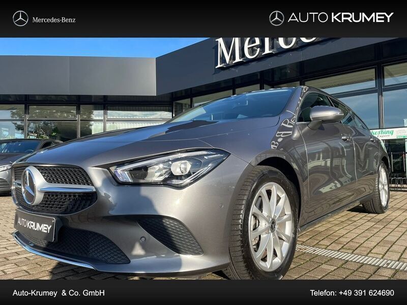 Grau Gebraucht 2022 Mercedes CLA180 Shooting Brake Kombi | 28.300 € (Etwas zu teuer) - Bild 1/4