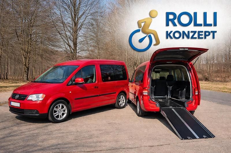 Usata VW Caddy Team 102 CV (75 kW) 2010 Rosso Monovolume