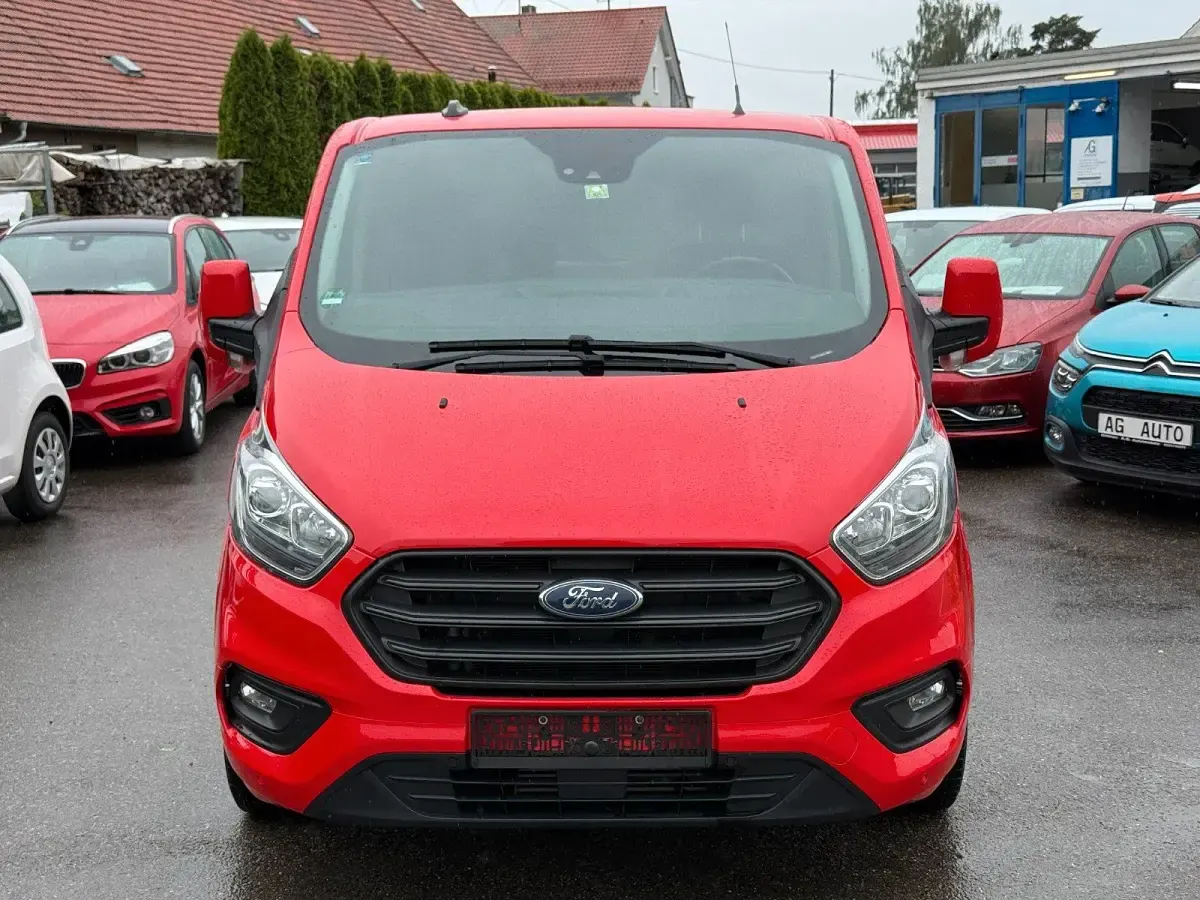 Gebraucht Ford Transit Custom Trend 107 PS (78 kW) 2021 Rot Van / Kleinbus
