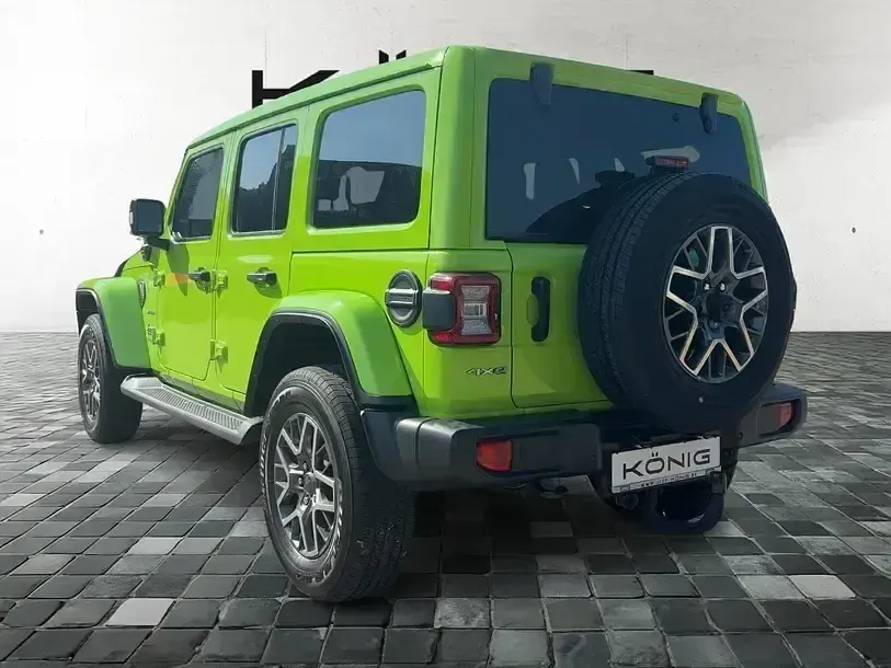 Gebraucht Jeep Wrangler Sahara 381 PS (280 kW) 2021 Grün SUV
