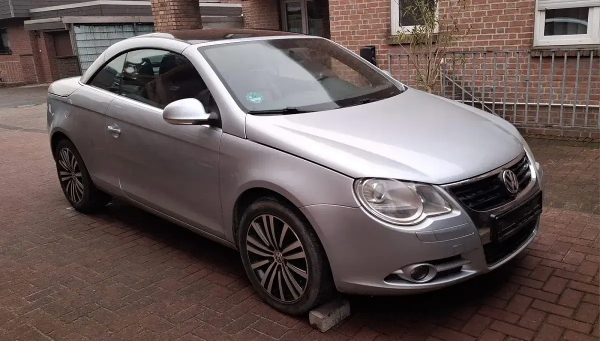 Gebraucht VW Eos 116 PS (85 kW) 2006 Silber Cabrio