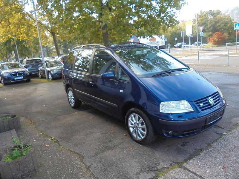 Gebraucht VW Sharan Highline 204 PS (150 kW) 2003 Blau Van / Kleinbus