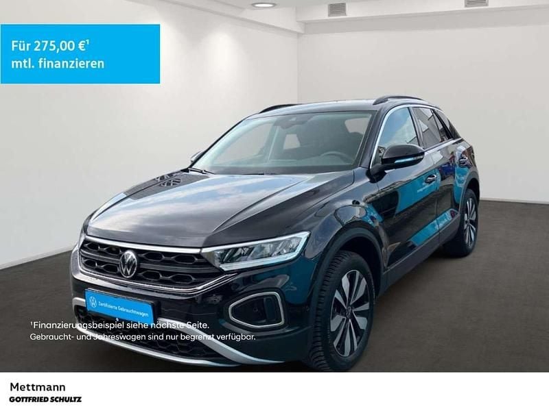 Schwarz Gebraucht 2024 VW T-Roc Life SUV | 24.490 € (Guter Preis) - Bild 1/4