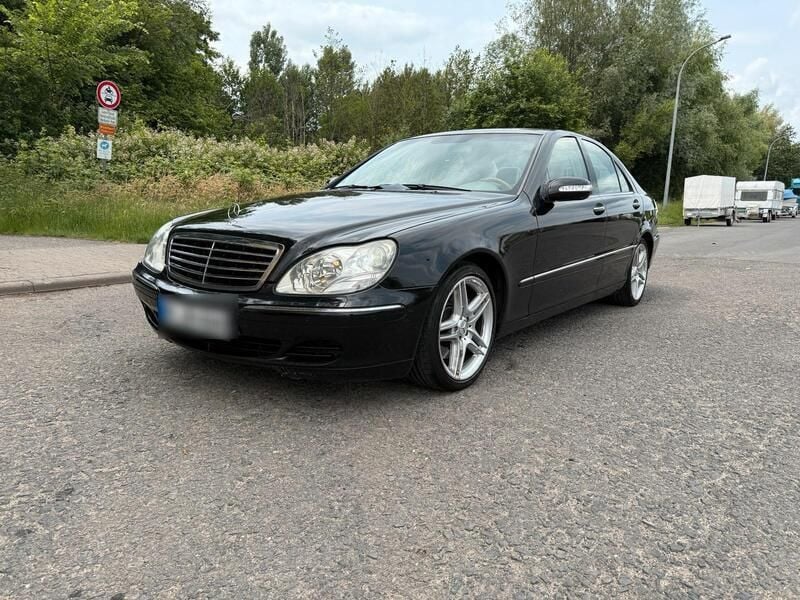 Schwarz Gebraucht 2003 Mercedes S320 Limousine | 3.000 € (Fairer Preis) - Bild 1/4