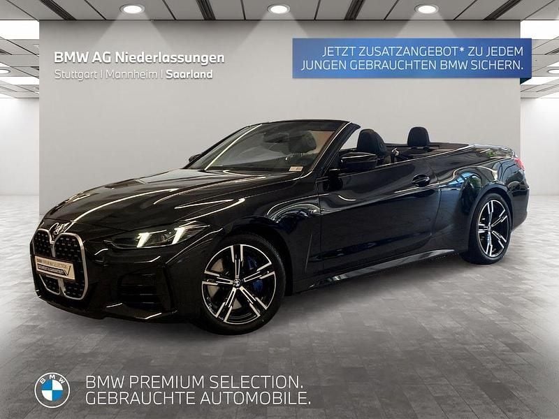 Schwarz Gebraucht 2025 BMW 420 Comfort Edition Cabrio | 54.960 € (Superpreis) - Bild 1/3
