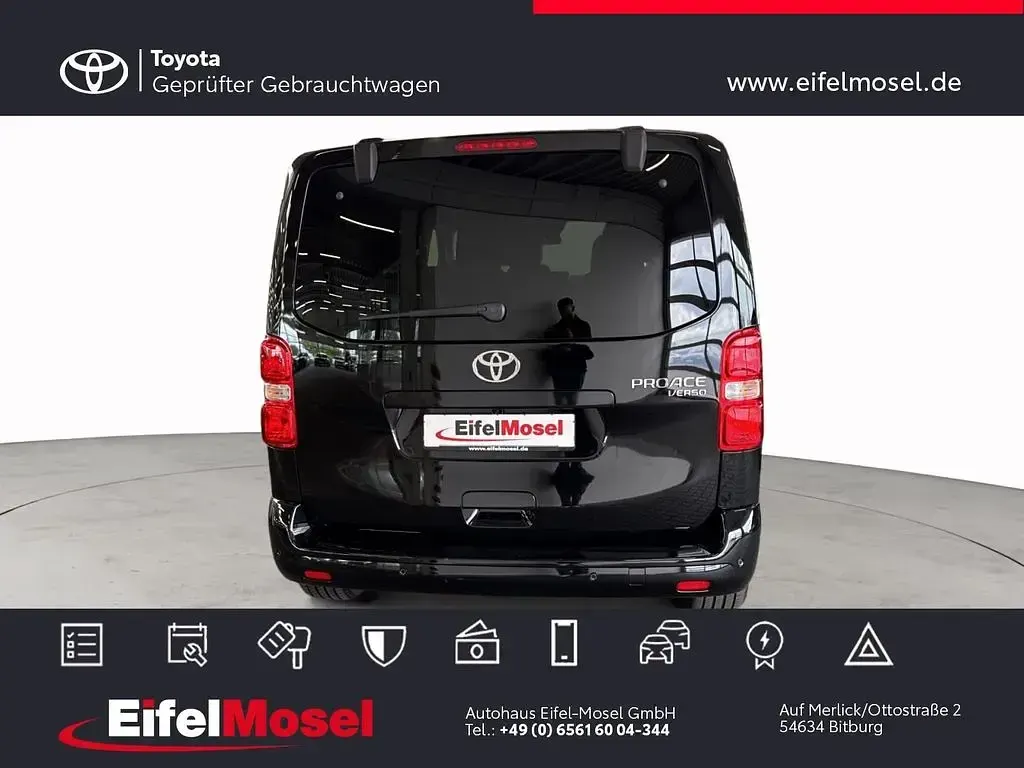 Gebraucht Toyota Proace Verso 177 PS (130 kW) 2025 Black metallic Kombi