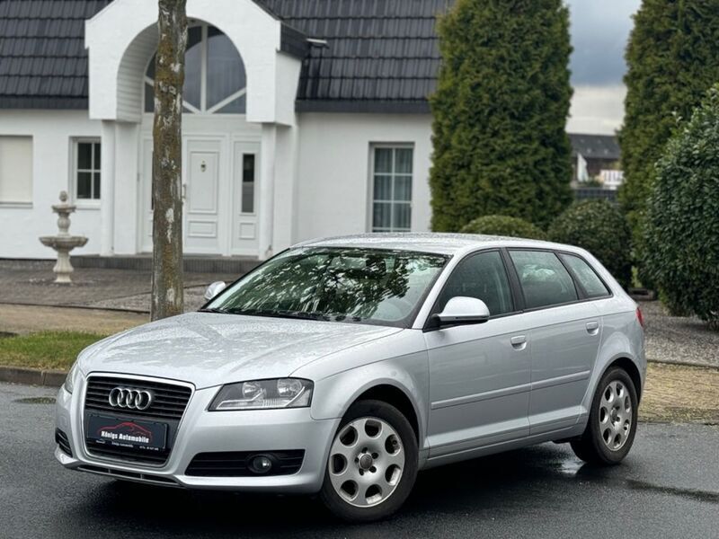 Silber Gebraucht 2009 Audi A3 Sportback Attraction Limousine | 6.490 € (Fairer Preis) - Bild 1/4