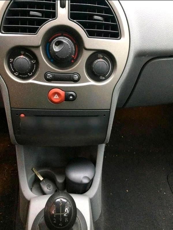 Gebraucht Renault Modus 90 PS (66 kW) 2006 Schwarz Van / Kleinbus