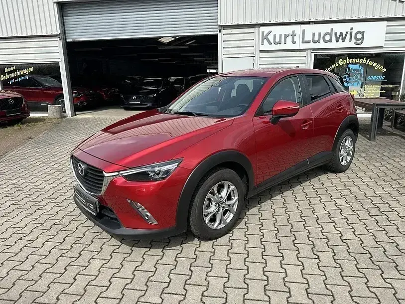 Używany Mazda CX-3 Exclusive 120 KM (88 kW) 2015 Czerwony SUV
