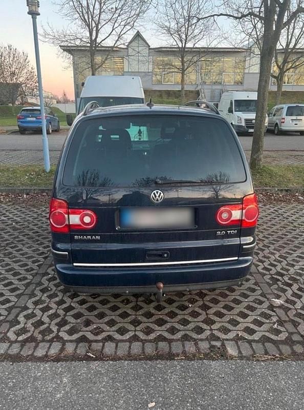 Gebraucht VW Sharan 140 PS (102 kW) 2008 Blau Van / Kleinbus