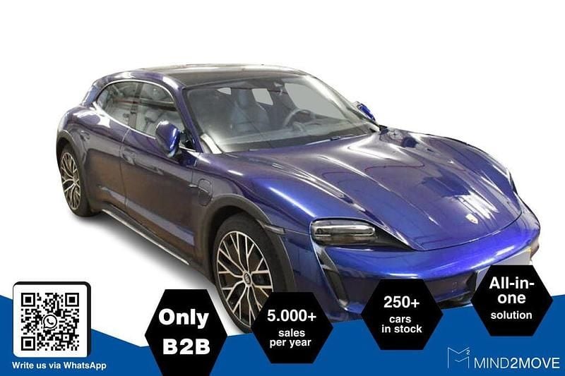 Blau Gebraucht 2024 Porsche Taycan Cross Turismo Limousine | 66.980 € (Superpreis) - Bild 1/3
