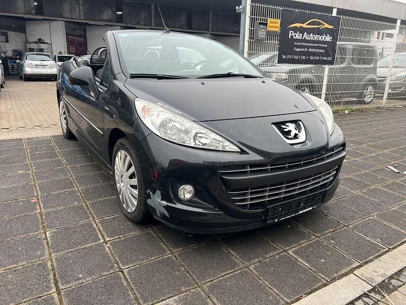 Schwarz Gebraucht 2010 Peugeot 207 CC Cabrio | 1.750 € (Superpreis) - Bild 1/4