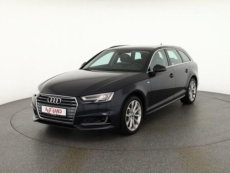 Blau Gebraucht 2017 Audi A4 S-Line Kombi | 21.990 € (Etwas zu teuer) - Bild 1/4